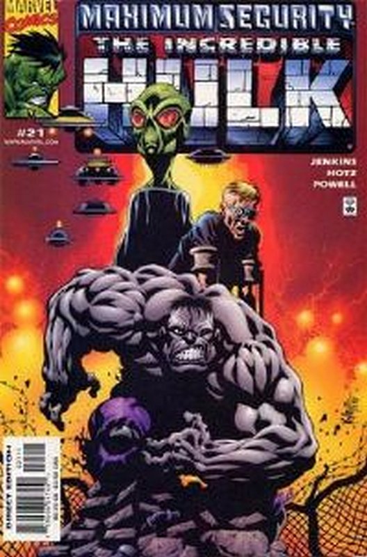 Cover of Incredible Hulk (Vol 3) #21. One of 250,000 Vintage American Comics on sale from Krypton!