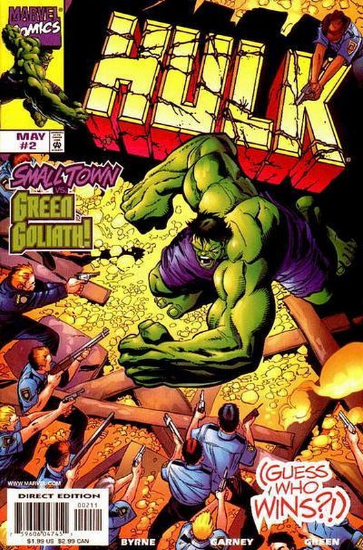 Cover of Incredible Hulk (Vol 3) #2. One of 250,000 Vintage American Comics on sale from Krypton!