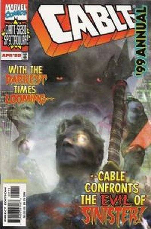 Cover of Cable Annual (1999) #1999. One of 250,000 Vintage American Comics on sale from Krypton!