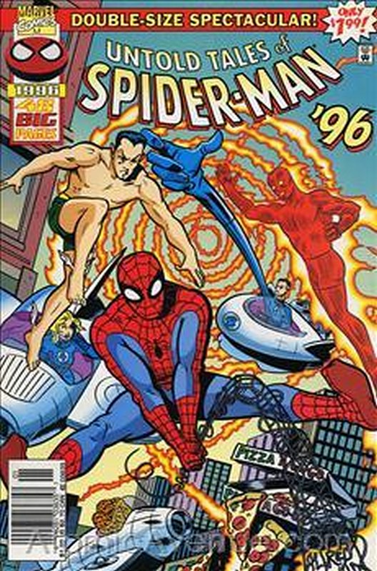 Cover of Untold Tales of Spider-Man Annual #1996. One of 250,000 Vintage American Comics on sale from Krypton!