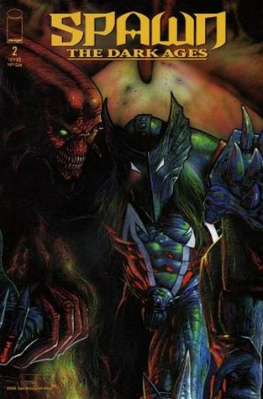Cover of Spawn Dark Ages #2. One of 250,000 Vintage American Comics on sale from Krypton!