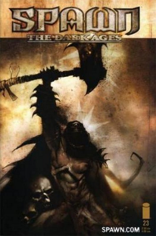 Cover of Spawn Dark Ages #23. One of 250,000 Vintage American Comics on sale from Krypton!