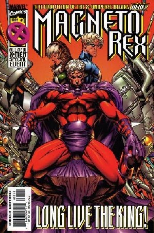 Cover of Magneto Rex (1999 Ltd) #1. One of 250,000 Vintage American Comics on sale from Krypton!