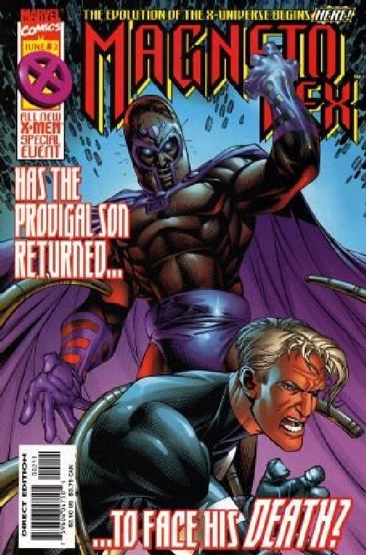 Cover of Magneto Rex (1999 Ltd) #2. One of 250,000 Vintage American Comics on sale from Krypton!