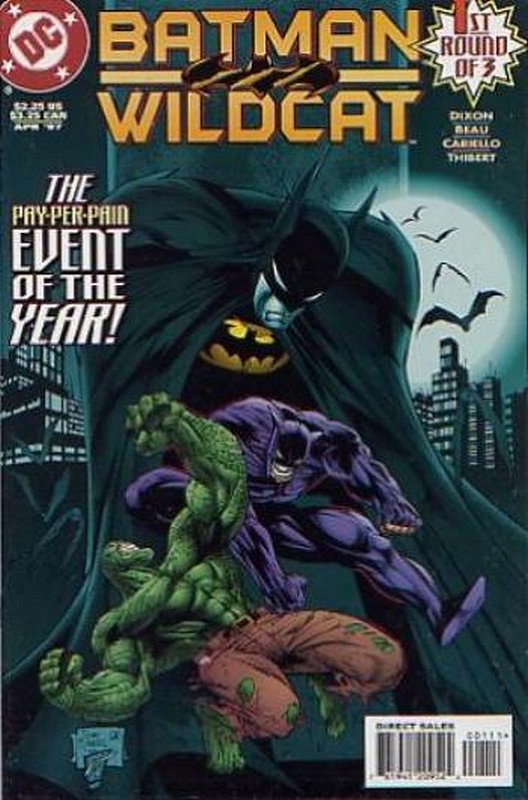 Cover of Batman/Wildcat (1997 Ltd) #1. One of 250,000 Vintage American Comics on sale from Krypton!