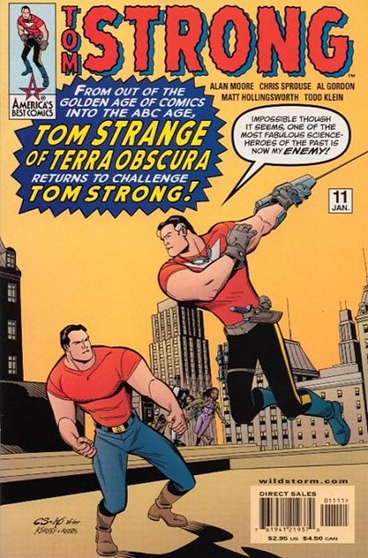 Cover of Tom Strong (Vol 1) #11. One of 250,000 Vintage American Comics on sale from Krypton!