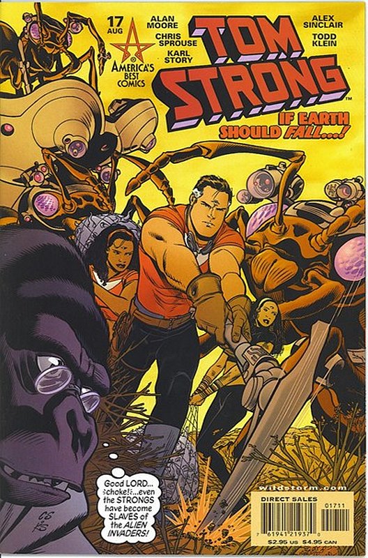 Cover of Tom Strong (Vol 1) #17. One of 250,000 Vintage American Comics on sale from Krypton!