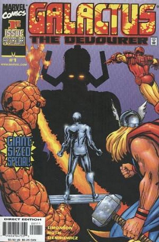 Cover of Galactus the Devourer (1999 Ltd) #1. One of 250,000 Vintage American Comics on sale from Krypton!