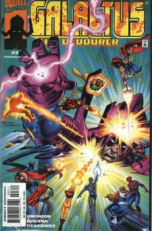 Cover of Galactus the Devourer (1999 Ltd) #3. One of 250,000 Vintage American Comics on sale from Krypton!