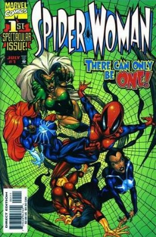 Cover of Spider-Woman (Vol 2) #1. One of 250,000 Vintage American Comics on sale from Krypton!