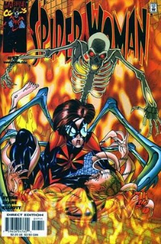 Cover of Spider-Woman (Vol 2) #17. One of 250,000 Vintage American Comics on sale from Krypton!