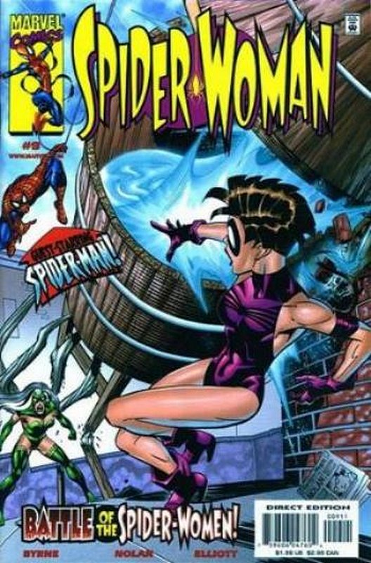 Cover of Spider-Woman (Vol 2) #9. One of 250,000 Vintage American Comics on sale from Krypton!