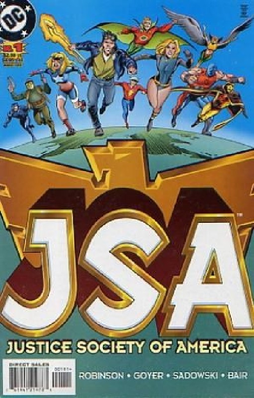 Cover of JSA (Vol 1) #1. One of 250,000 Vintage American Comics on sale from Krypton!
