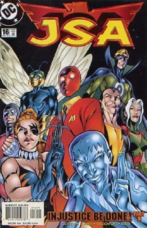Cover of JSA (Vol 1) #16. One of 250,000 Vintage American Comics on sale from Krypton!