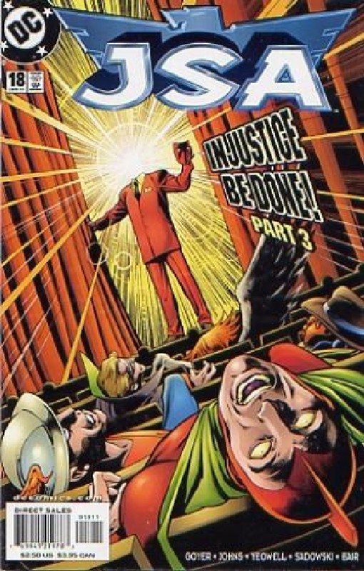 Cover of JSA (Vol 1) #18. One of 250,000 Vintage American Comics on sale from Krypton!