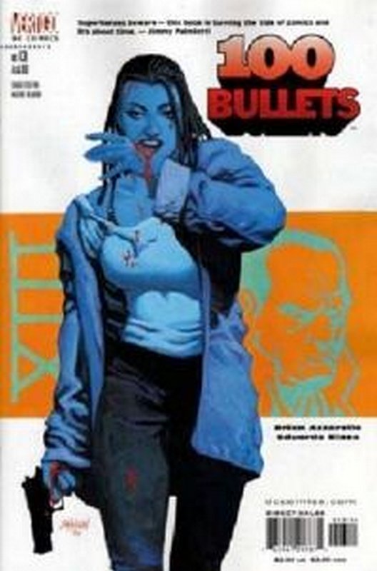 Cover of 100 Bullets #13. One of 250,000 Vintage American Comics on sale from Krypton!