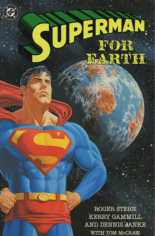 Cover of Superman: For Earth (1991 One Shot) #1. One of 250,000 Vintage American Comics on sale from Krypton!