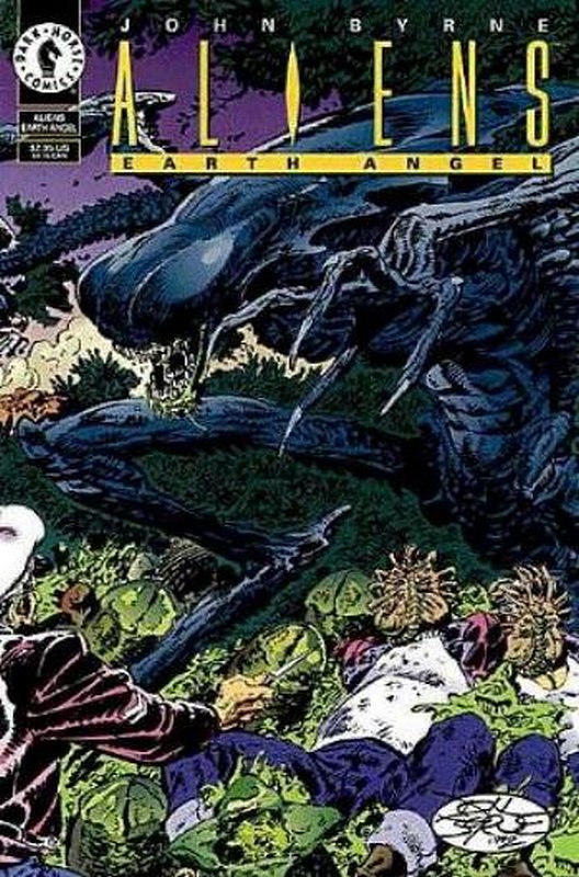 Cover of Aliens: Earth Angel (1994 One Shot) #1. One of 250,000 Vintage American Comics on sale from Krypton!