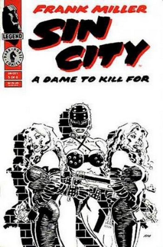 Cover of Sin City: A Dame to Kill for (1993 Ltd) #5. One of 250,000 Vintage American Comics on sale from Krypton!