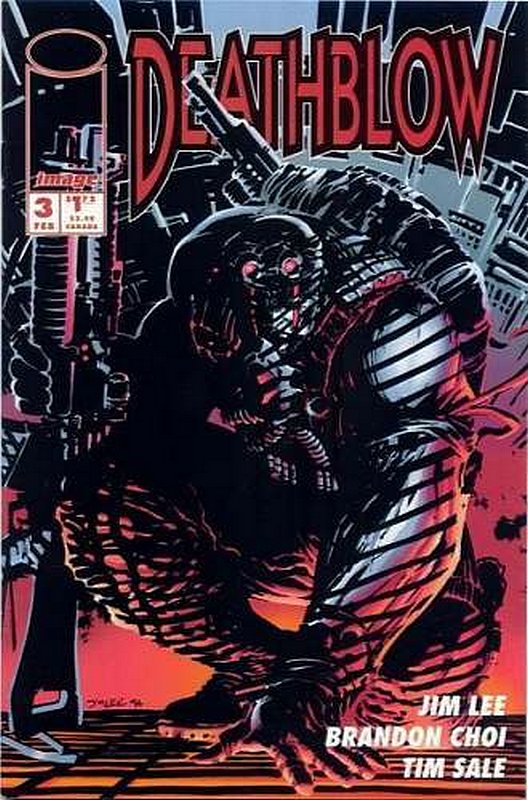 Cover of Deathblow (Vol 1) #3. One of 250,000 Vintage American Comics on sale from Krypton!