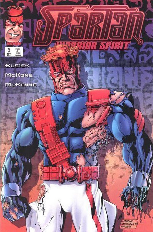 Cover of Spartan: Warrior Spirit (1995 Ltd) #3. One of 250,000 Vintage American Comics on sale from Krypton!