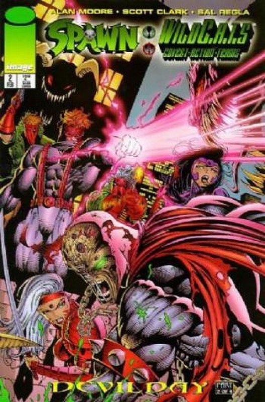 Cover of Spawn/WildCATS (1996 Ltd) #2. One of 250,000 Vintage American Comics on sale from Krypton!
