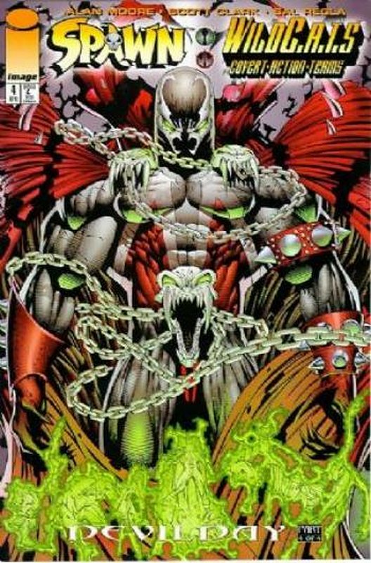 Cover of Spawn/WildCATS (1996 Ltd) #4. One of 250,000 Vintage American Comics on sale from Krypton!