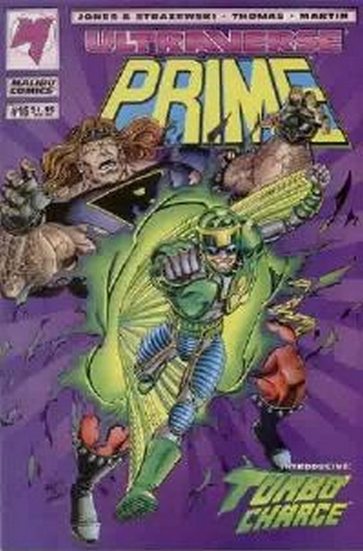 Cover of Prime (Vol 1) #16. One of 250,000 Vintage American Comics on sale from Krypton!