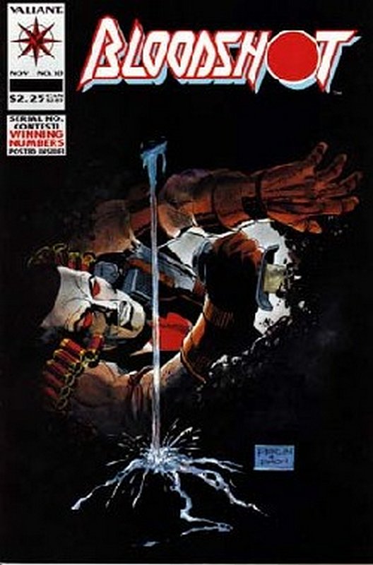 Cover of Bloodshot (Vol 1) #10. One of 250,000 Vintage American Comics on sale from Krypton!