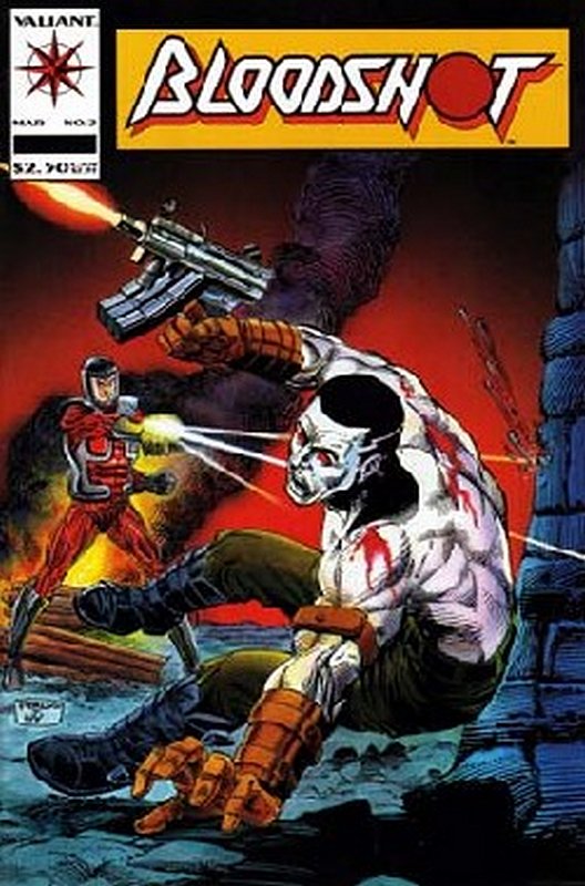 Cover of Bloodshot (Vol 1) #2. One of 250,000 Vintage American Comics on sale from Krypton!