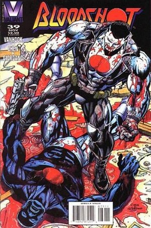Cover of Bloodshot (Vol 1) #39. One of 250,000 Vintage American Comics on sale from Krypton!