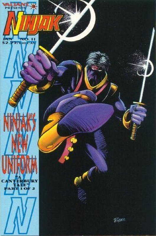 Cover of Ninjak (Vol 1) #11. One of 250,000 Vintage American Comics on sale from Krypton!