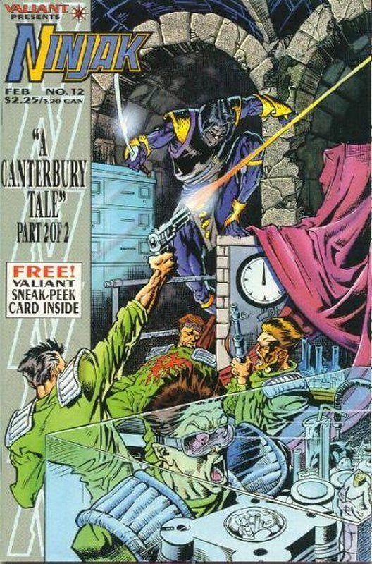 Cover of Ninjak (Vol 1) #12. One of 250,000 Vintage American Comics on sale from Krypton!