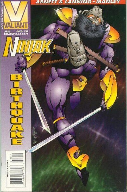 Cover of Ninjak (Vol 1) #18. One of 250,000 Vintage American Comics on sale from Krypton!