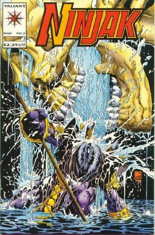 Cover of Ninjak (Vol 1) #2. One of 250,000 Vintage American Comics on sale from Krypton!