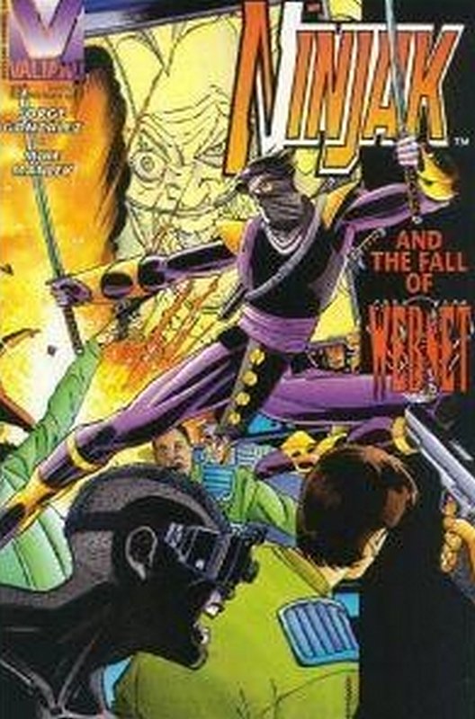 Cover of Ninjak (Vol 1) #21. One of 250,000 Vintage American Comics on sale from Krypton!