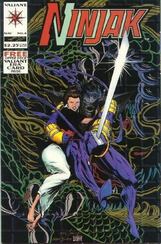Cover of Ninjak (Vol 1) #4. One of 250,000 Vintage American Comics on sale from Krypton!