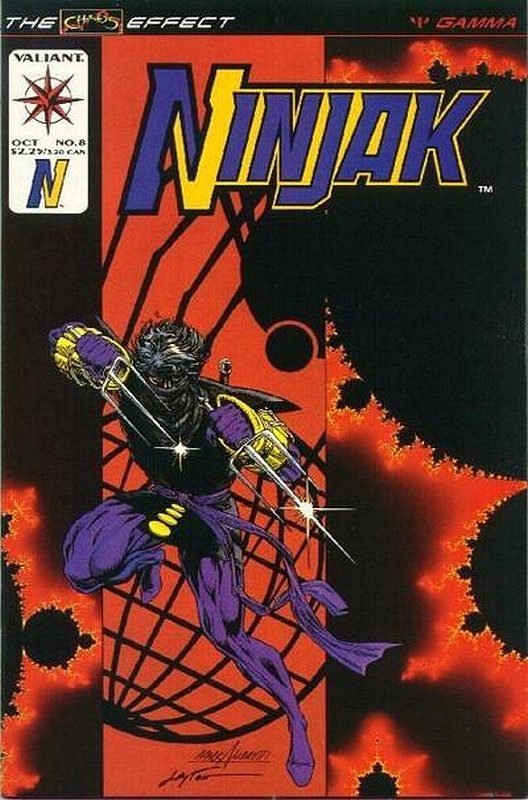 Cover of Ninjak (Vol 1) #8. One of 250,000 Vintage American Comics on sale from Krypton!