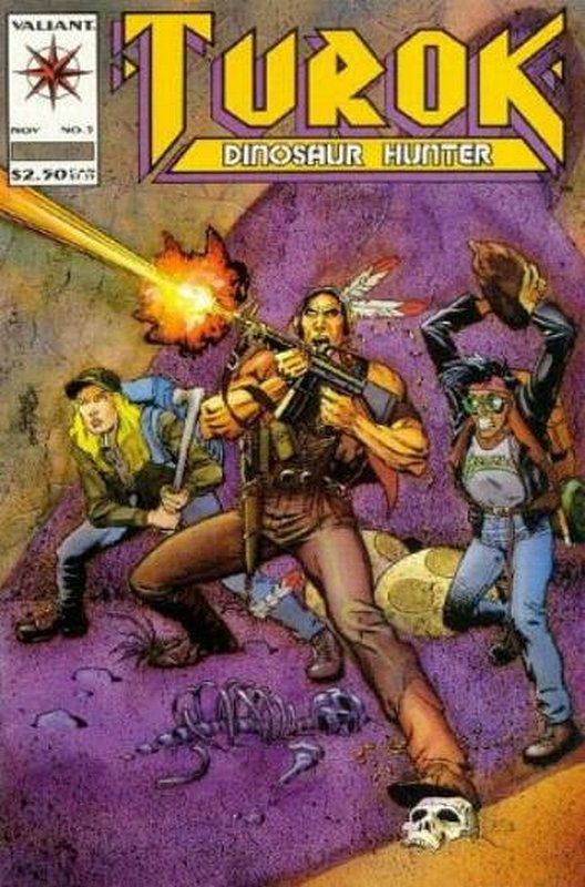 Cover of Turok Dinosaur Hunter (Vol 1) #5. One of 250,000 Vintage American Comics on sale from Krypton!
