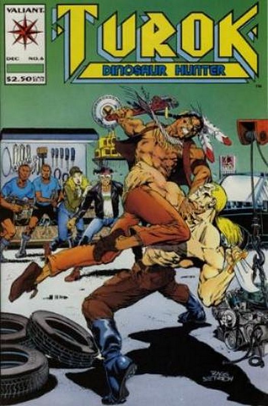 Cover of Turok Dinosaur Hunter (Vol 1) #6. One of 250,000 Vintage American Comics on sale from Krypton!
