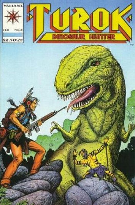 Cover of Turok Dinosaur Hunter (Vol 1) #8. One of 250,000 Vintage American Comics on sale from Krypton!