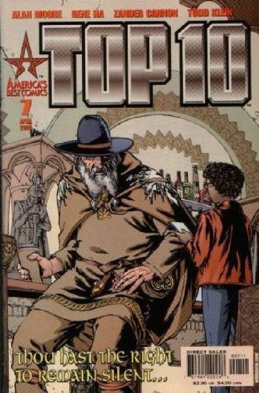 Cover of Top Ten (Vol 1) #7. One of 250,000 Vintage American Comics on sale from Krypton!