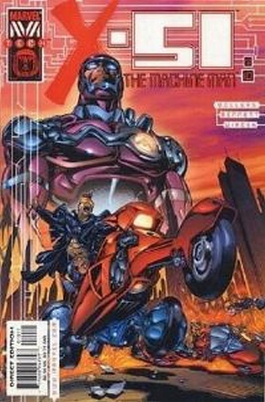 Cover of X-51: The Machine Man (Vol 1) #10. One of 250,000 Vintage American Comics on sale from Krypton!