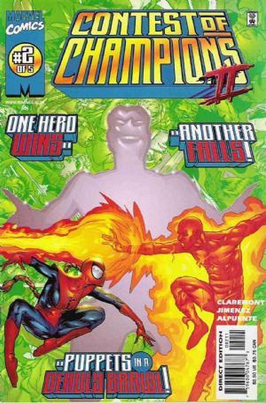 Cover of Contest of the Champions II (1999 Ltd) #2. One of 250,000 Vintage American Comics on sale from Krypton!