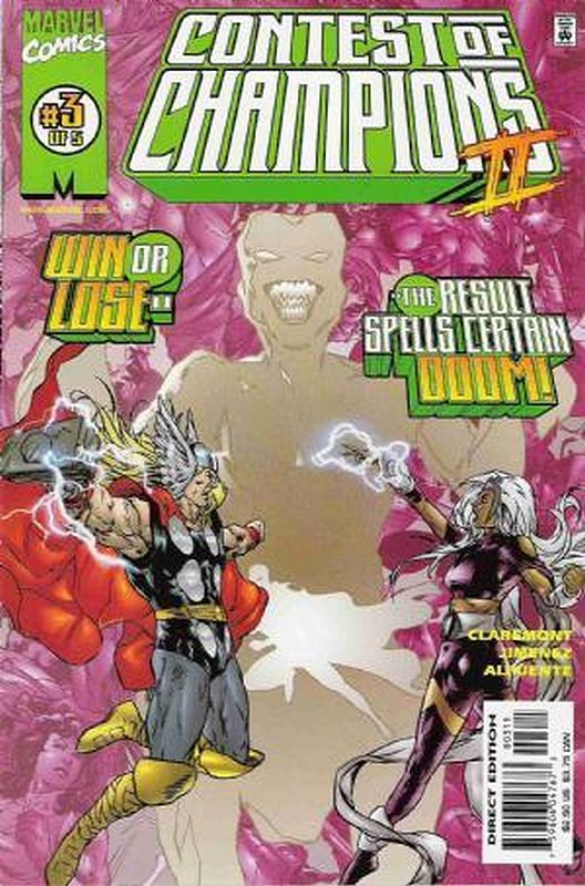 Cover of Contest of the Champions II (1999 Ltd) #3. One of 250,000 Vintage American Comics on sale from Krypton!
