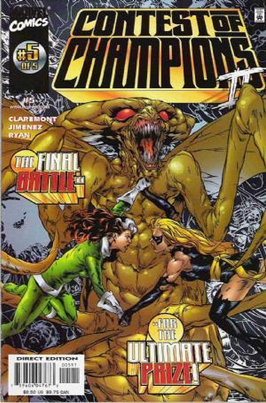 Cover of Contest of the Champions II (1999 Ltd) #5. One of 250,000 Vintage American Comics on sale from Krypton!