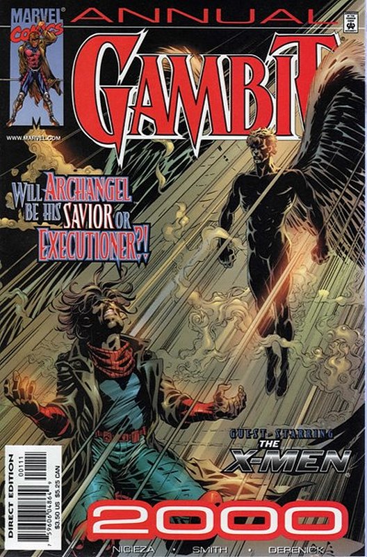Cover of Gambit Annual (Vol 1) #2000. One of 250,000 Vintage American Comics on sale from Krypton!
