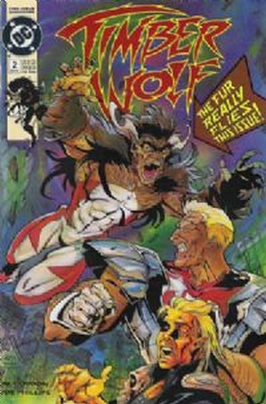 Cover of Timber Wolf (1992 Ltd) #2. One of 250,000 Vintage American Comics on sale from Krypton!