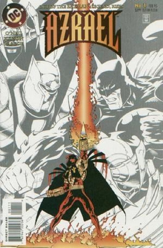 Cover of Azrael (Vol 1) #1. One of 250,000 Vintage American Comics on sale from Krypton!