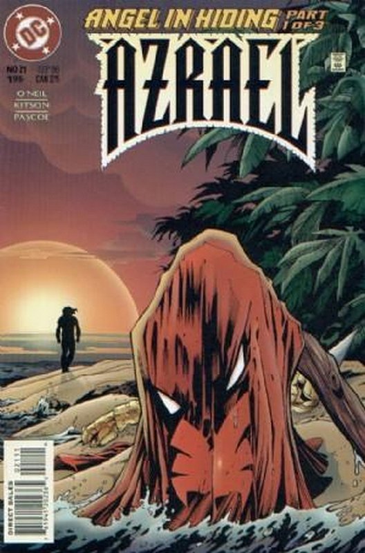 Cover of Azrael (Vol 1) #21. One of 250,000 Vintage American Comics on sale from Krypton!